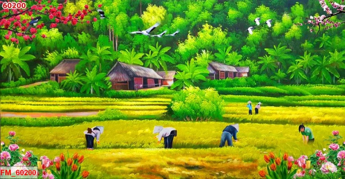Tranh 3D Việt Nam mẫu 8